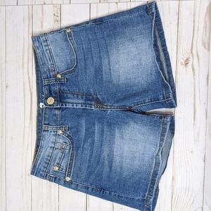 Seven for All Mankind Med Wash Jean Shorts Size 12